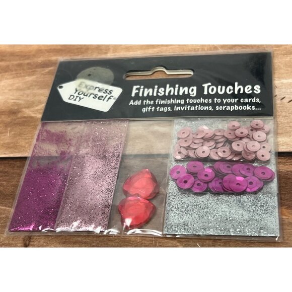 Express Yourself DIY PINK Finishing Touches Card Scrapbook Embellishment DIYB003 - Picture 4 of 4